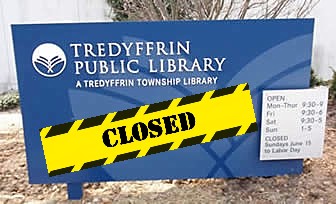 Library closed